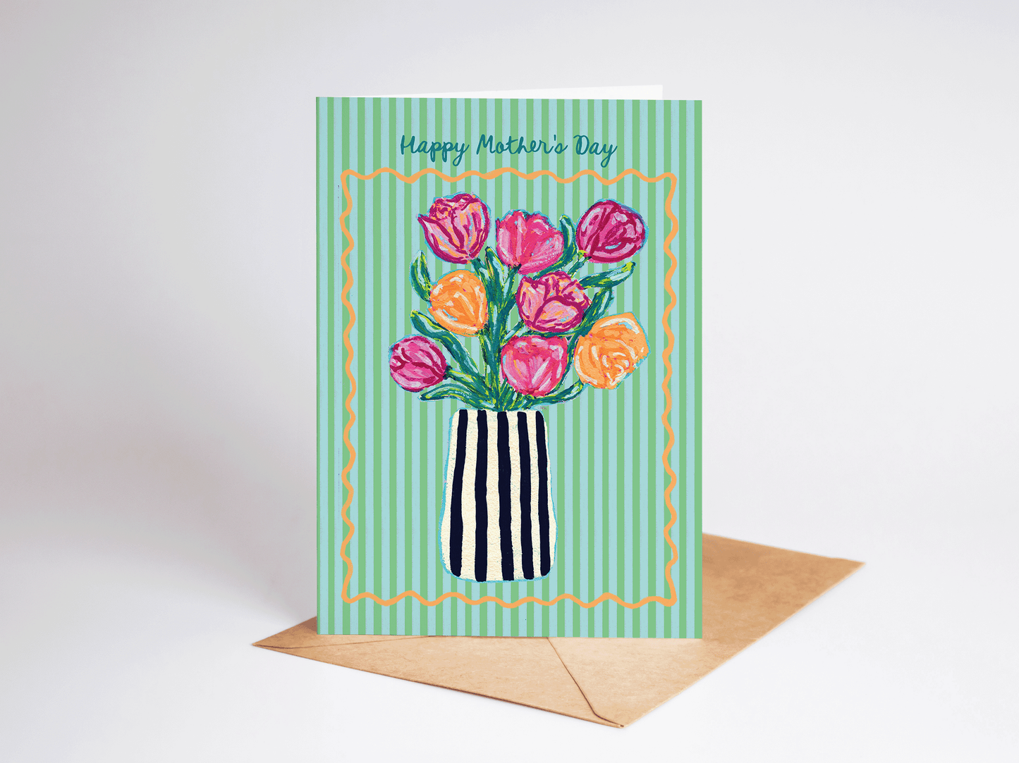 The Shelley Society - Mother's Day Tulips Greeting Card