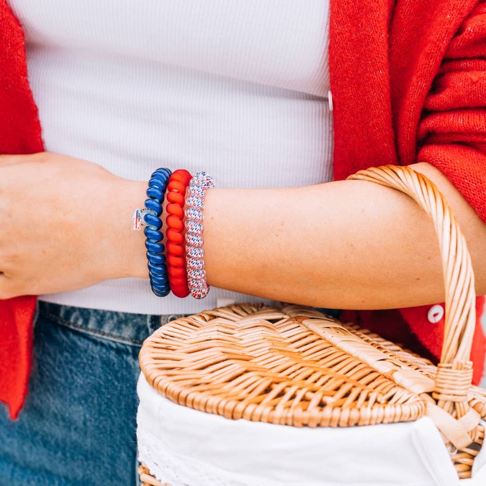 TELETIES - Sea to Shining Sea Large Hair Ties