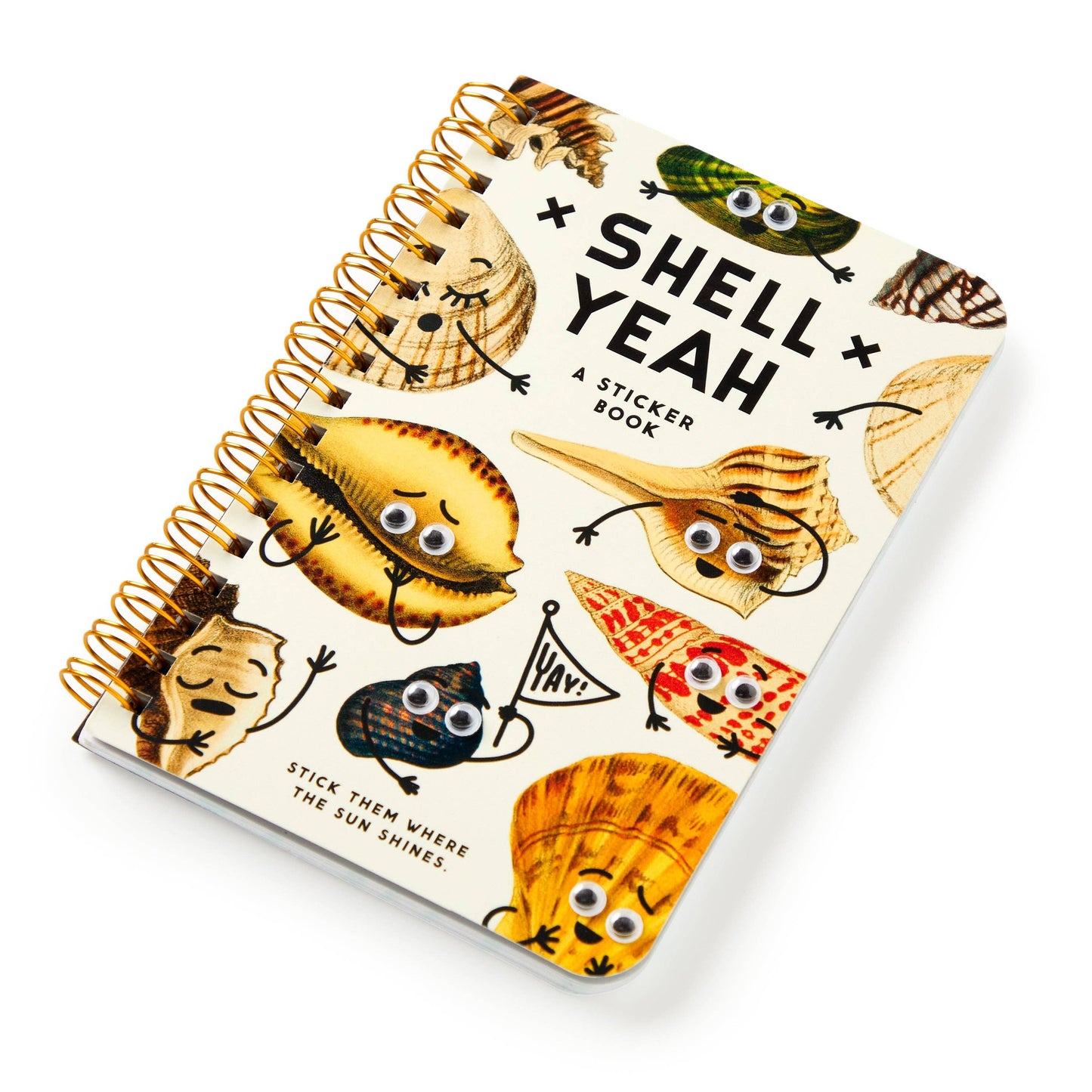 Chronicle Books - Brass Monkey Shell Yeah Sticker Book