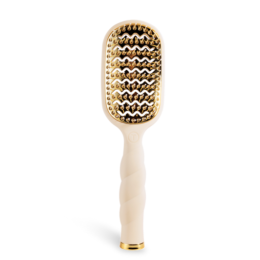 TELETIES - Vented Hair Brush | Tan