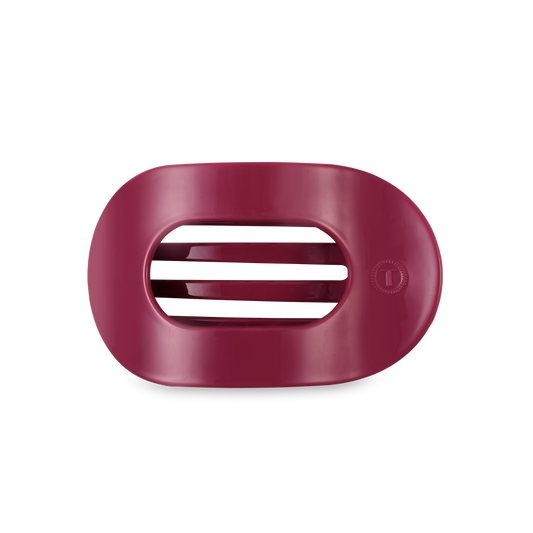 TELETIES - Flat Round Hair Clip | Medium | Wild Side
