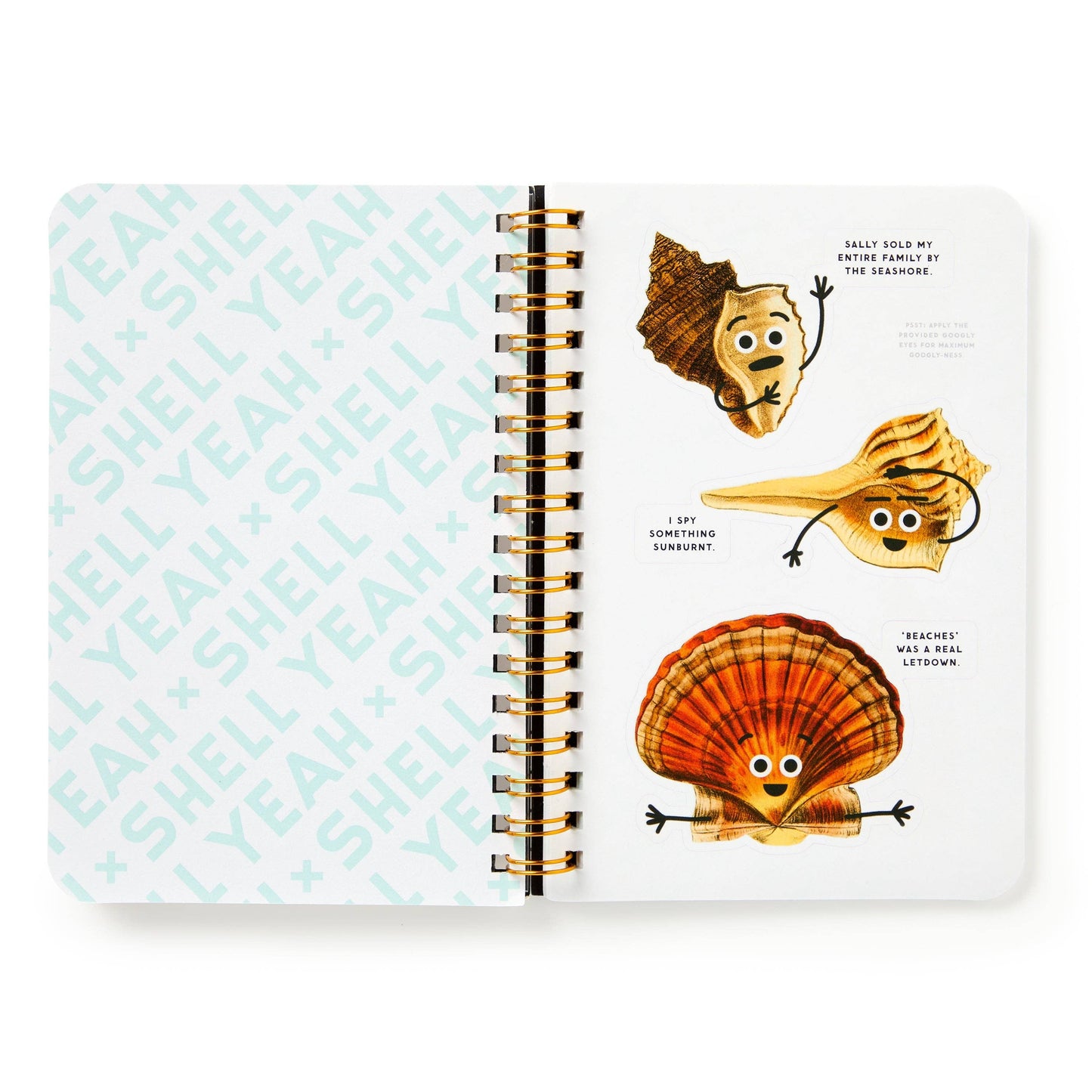 Chronicle Books - Brass Monkey Shell Yeah Sticker Book