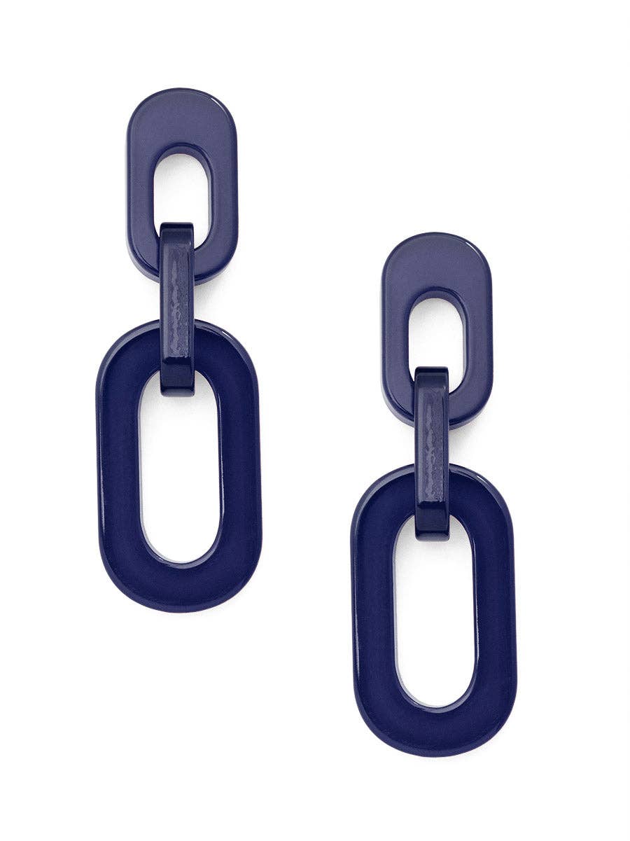 ZENZII Jewelry - Resin Cable Chain Drop Earring
