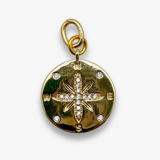 Shiver + Duke - Compass Pendant