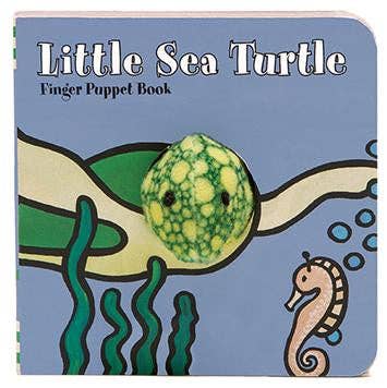 Chronicle Books - Little Sea Turtle: Finger Puppet Book