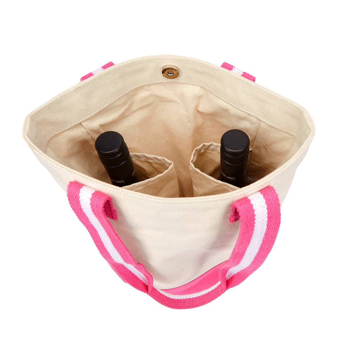 Ame & Lulu - Hamptons Wine Tote
