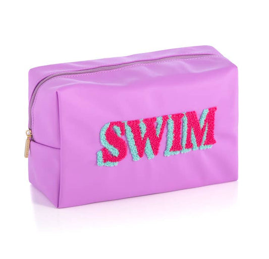 Shiraleah - JOY SWIM ZIP POUCH, LILAC