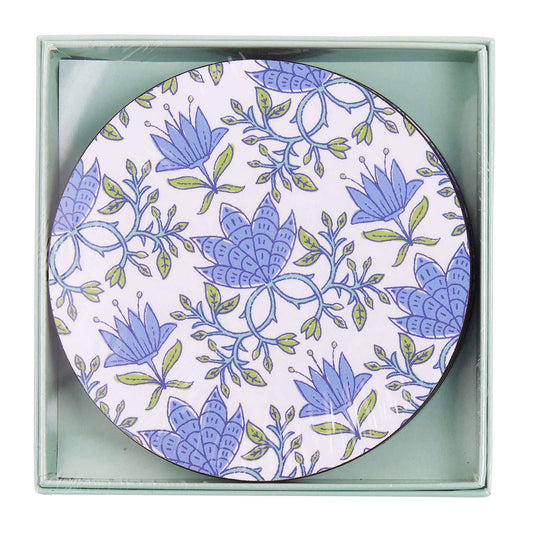 rockflowerpaper - TILLY Round Coasters, set of 4