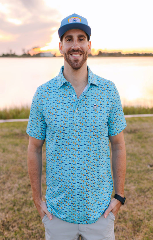 SALT WATER SOUL - Coastal Cruising Polo