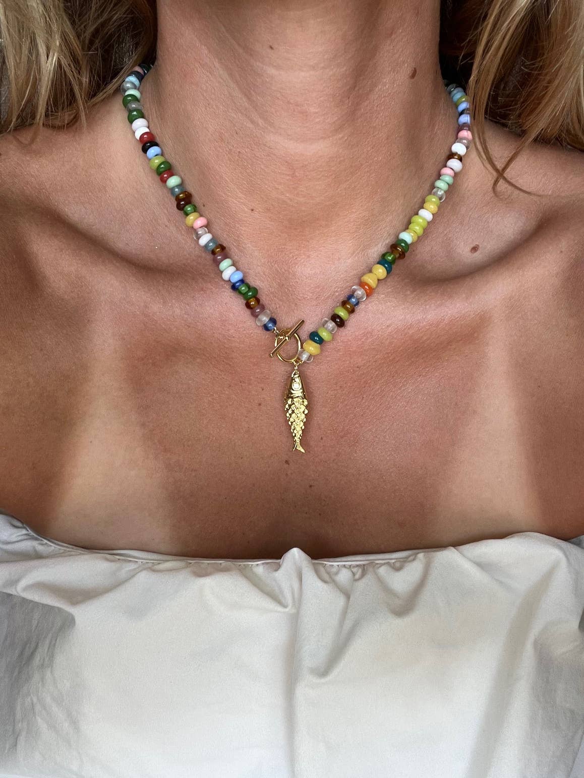driftaway jewelry - Sausalito Recycled Glass Necklace