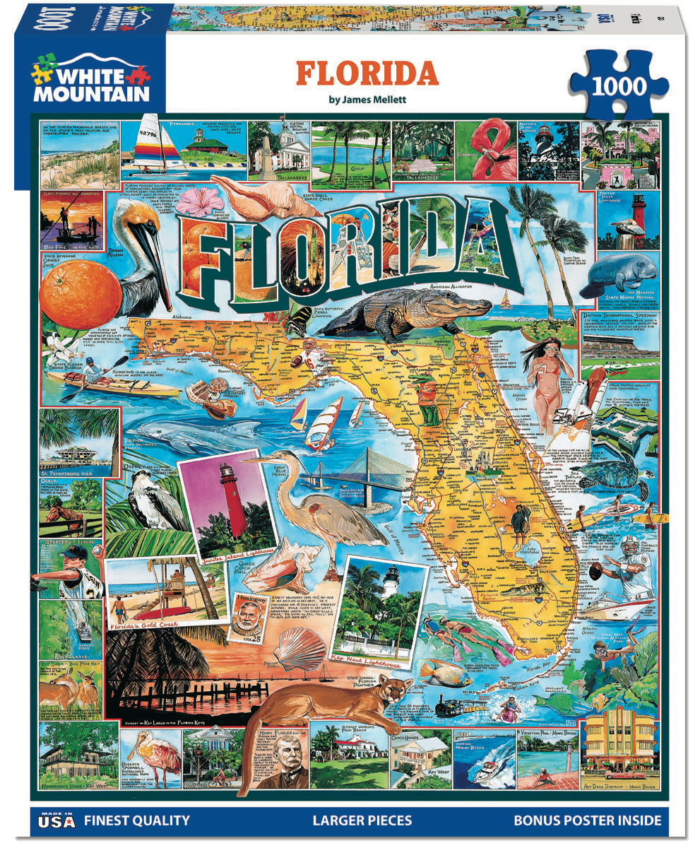 White Mountain- Florida 1000pc Puzzle
