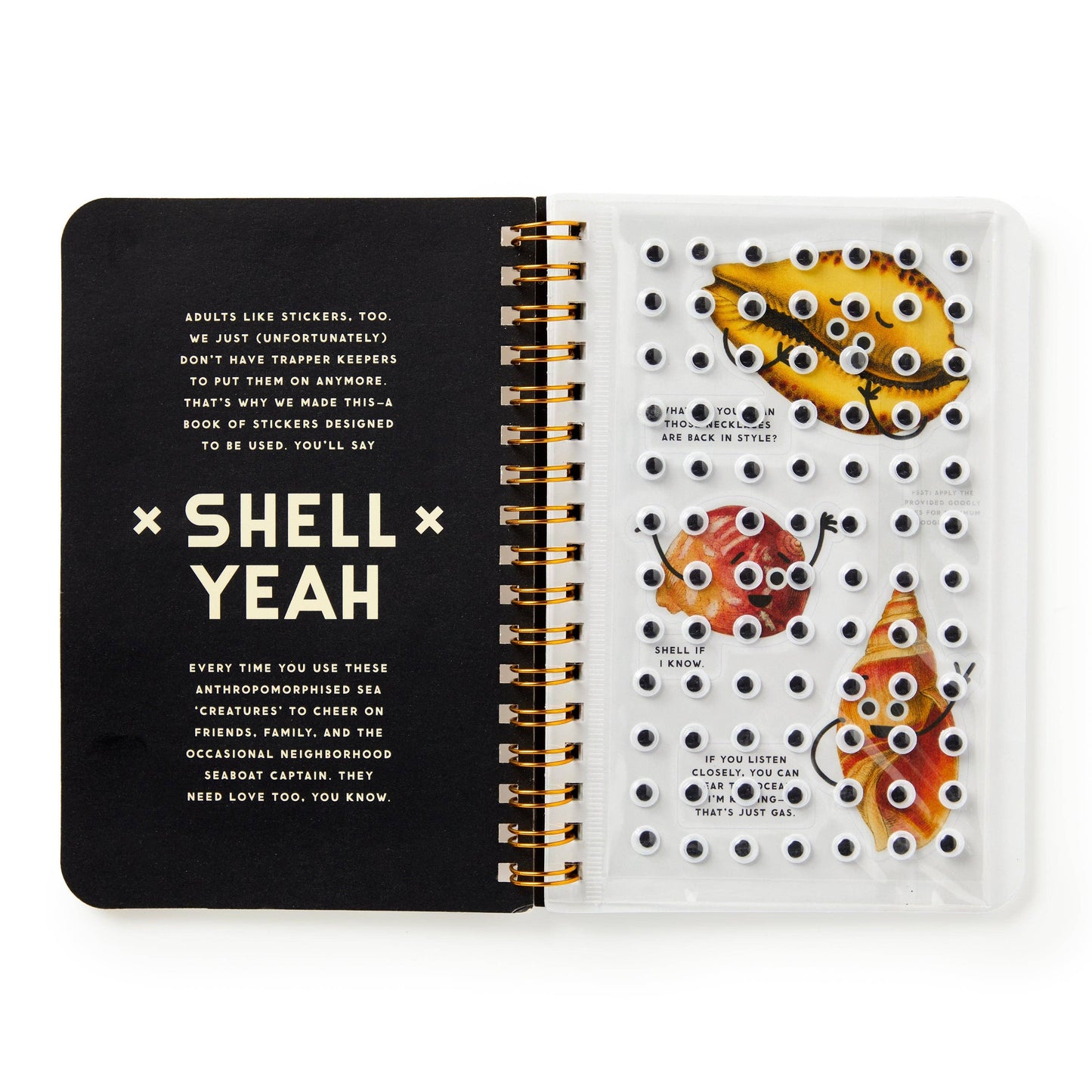Chronicle Books - Brass Monkey Shell Yeah Sticker Book