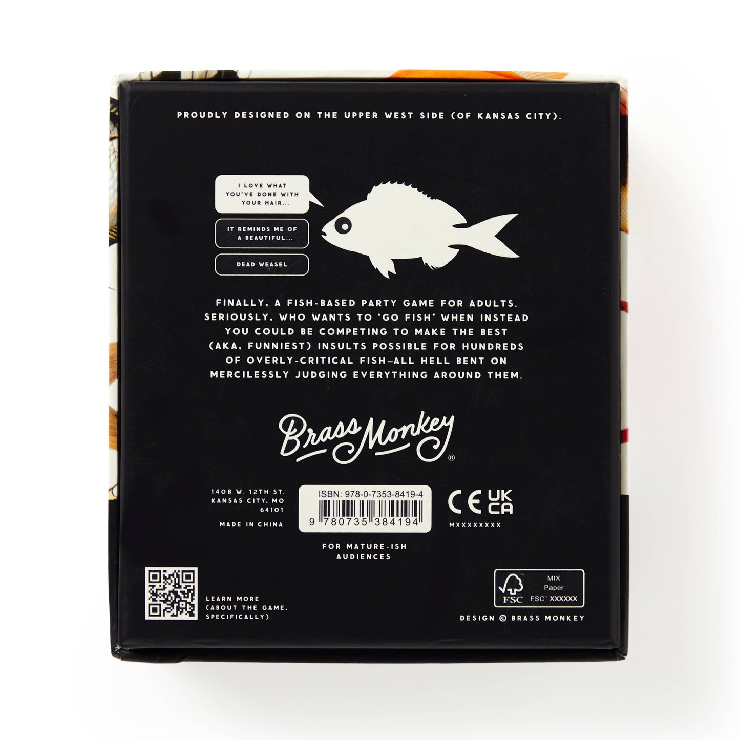 Chronicle Books - Brass Monkey Judgy Fish Game