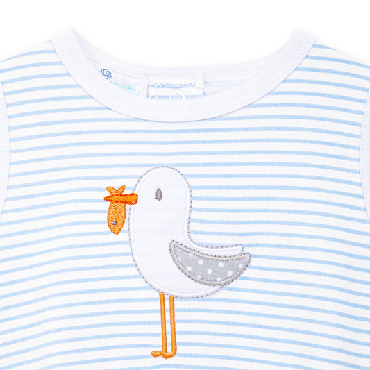 Magnolia Baby - Seabird Shores Applique Bubble