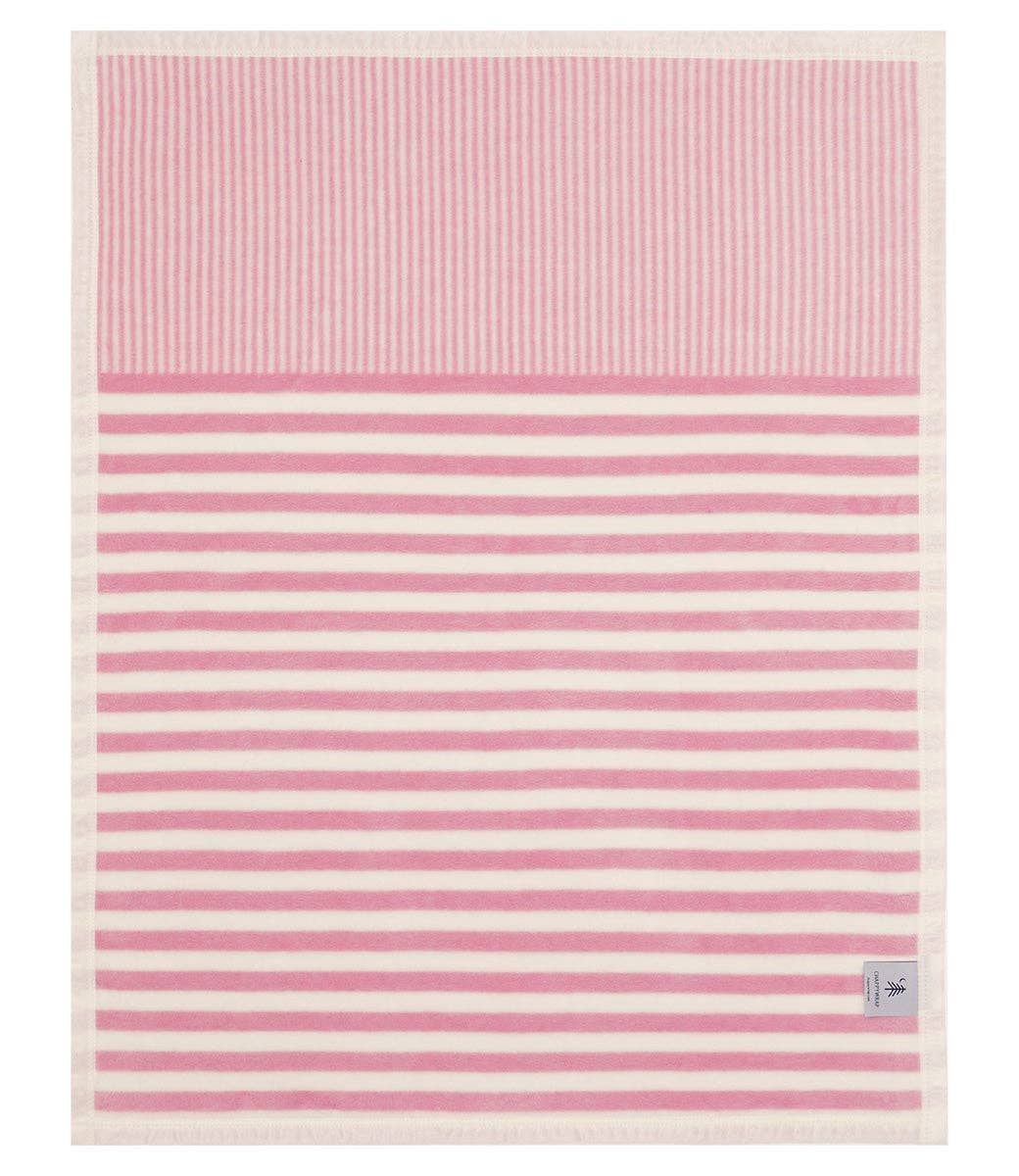Pink Ladies Mini Blanket - Baby Receiving Blanket