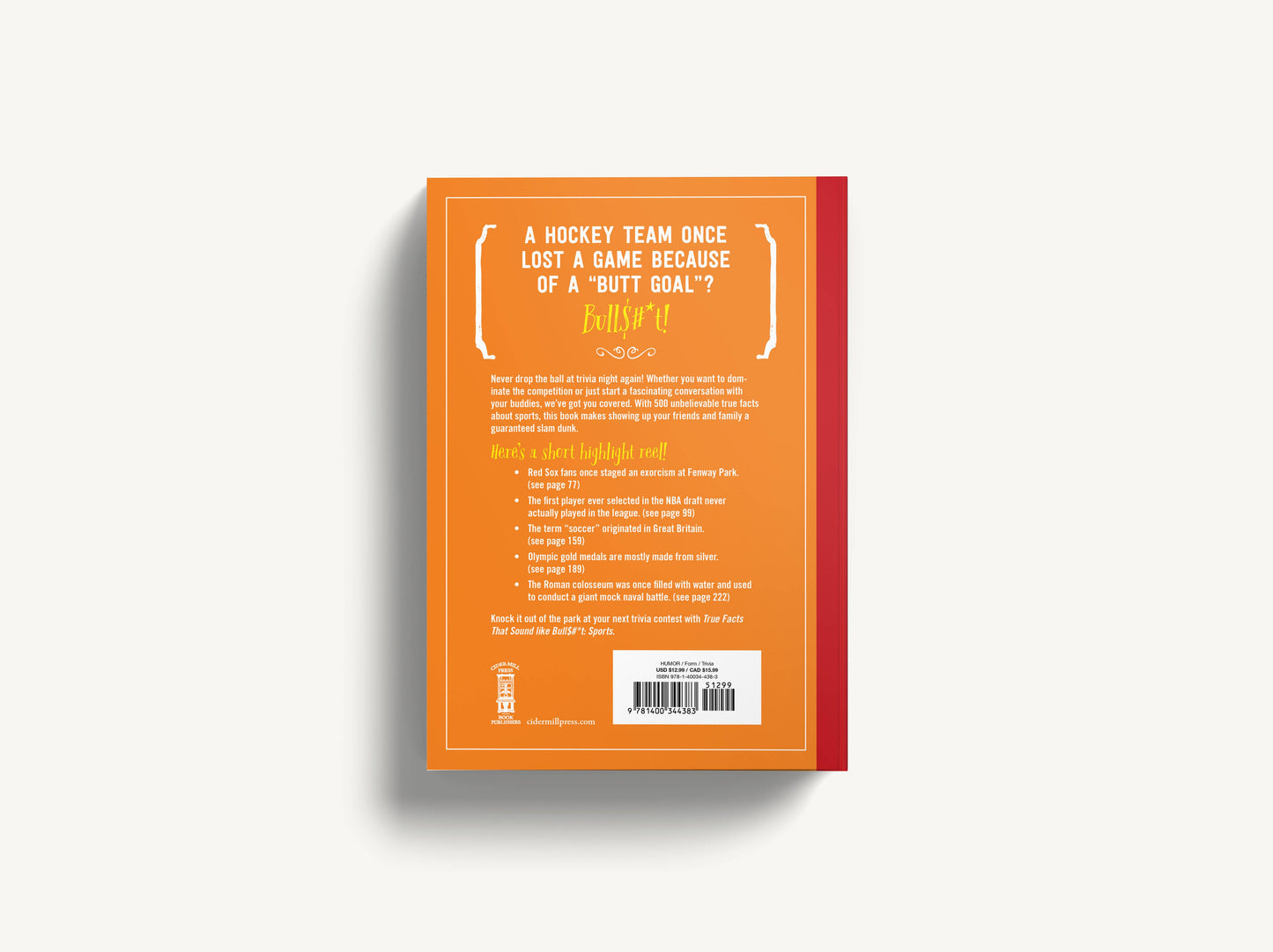 HarperCollins Focus - True Facts That Sound Like Bull$#*t: Sports