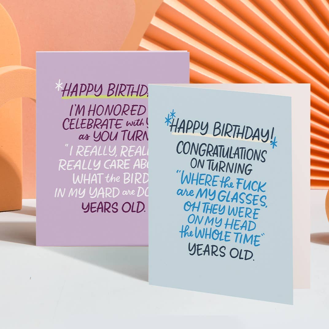Hachette Book Group - Where Are My Glasses Years Old Birthday Card