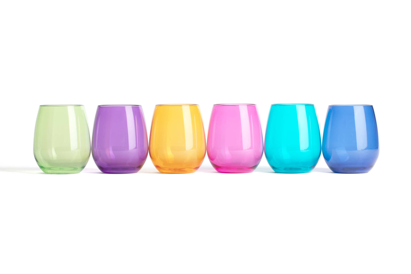 pop design - Acrylic Stemless Wine Glasses-Jewel