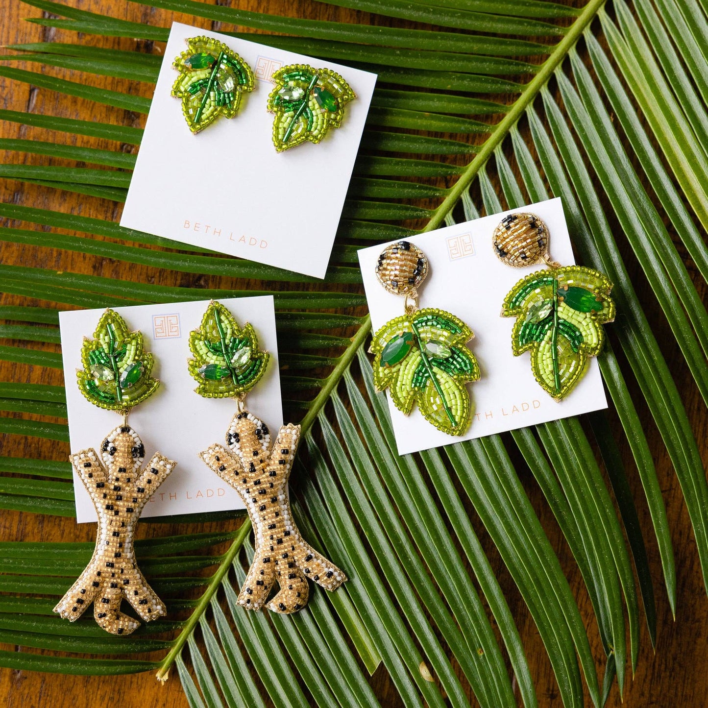 Beth Ladd Collections - Palm Leaf Minis