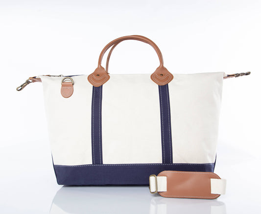 CB STATION - Weekender Canvas Travel Bag