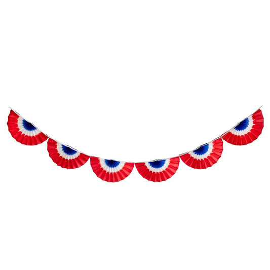 Hester & Cook - Honeycomb Paper Patriotic Bunting