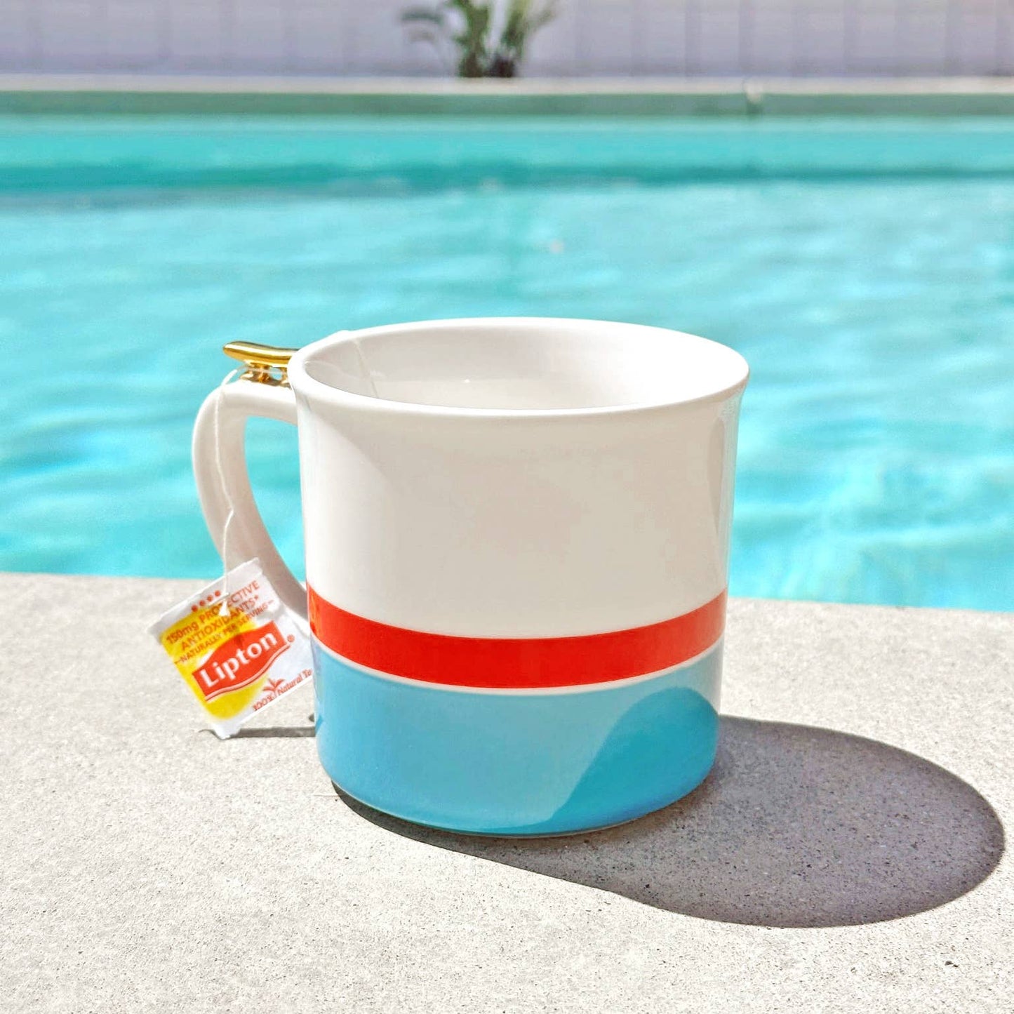 Fred & Friends - HIGH TIED Tea Mug - 12oz Ceramic Mug with Nautical Design