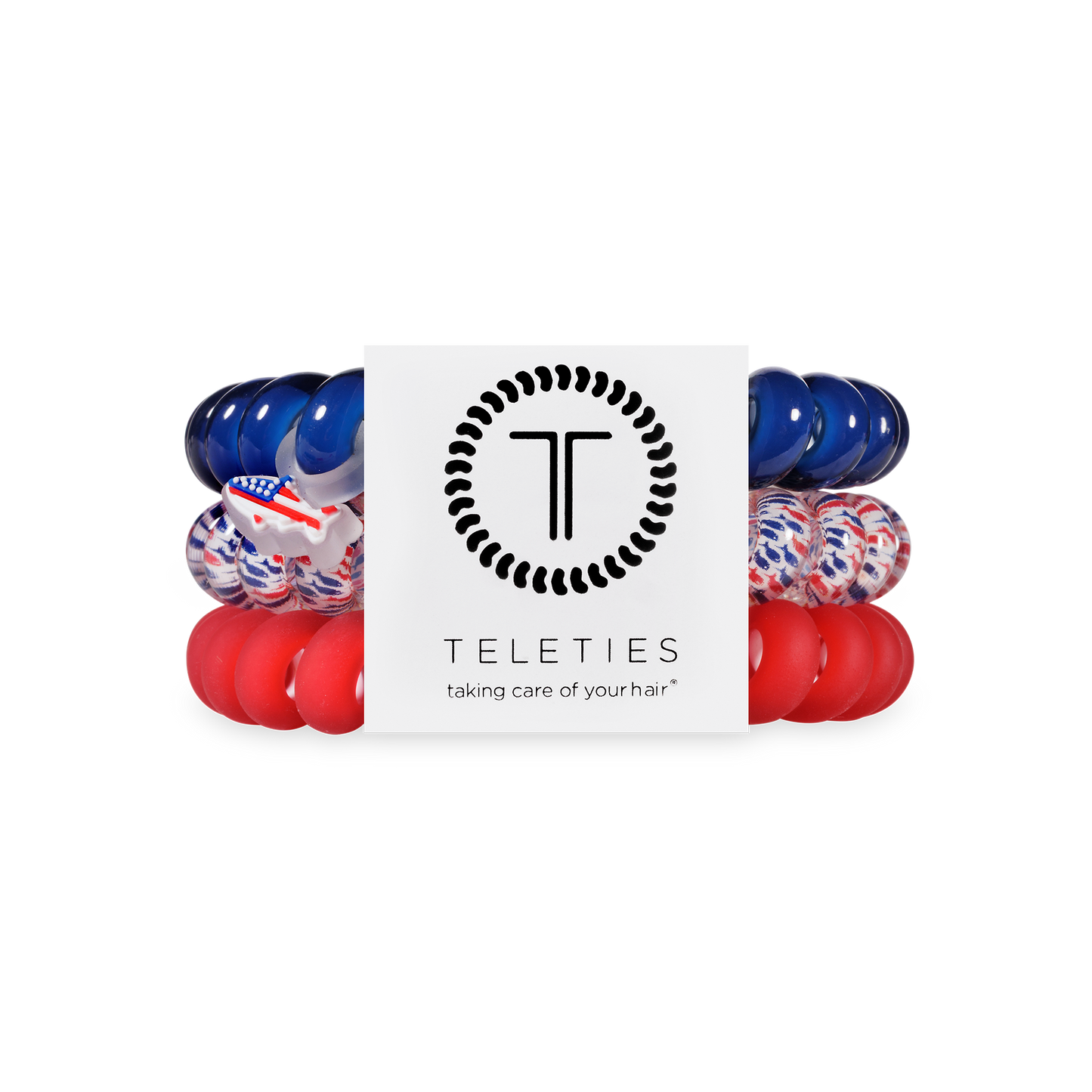 TELETIES - Sea to Shining Sea Large Hair Ties