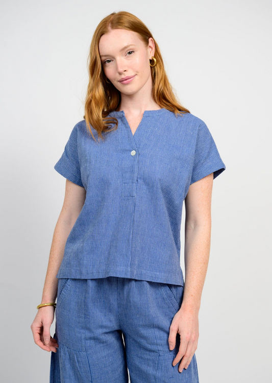 Ivy Jane - Popover Stripe Top