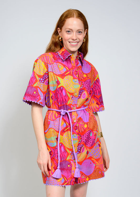 Ivy Jane - School of Fish Dress