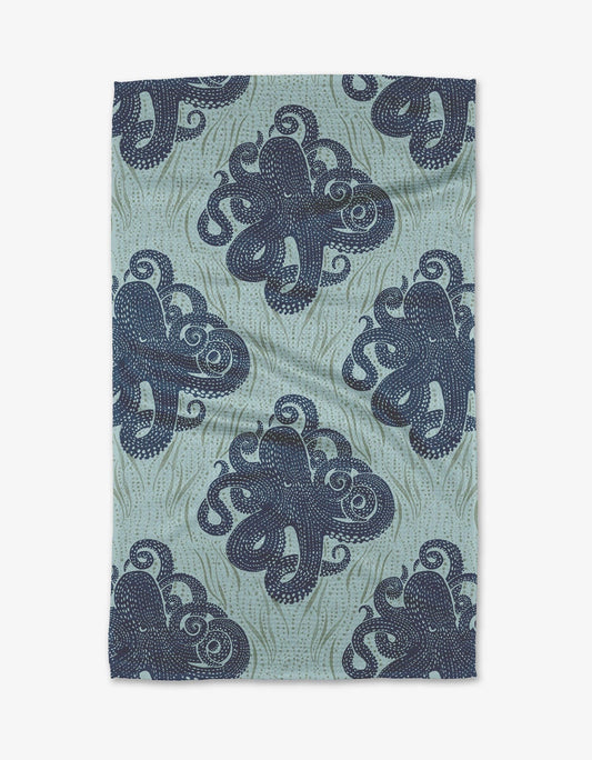 Geometry - Mighty Octopus Tea Towel