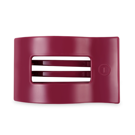 TELETIES - Flat Rectangle Hair Clip | Large | Wild Side