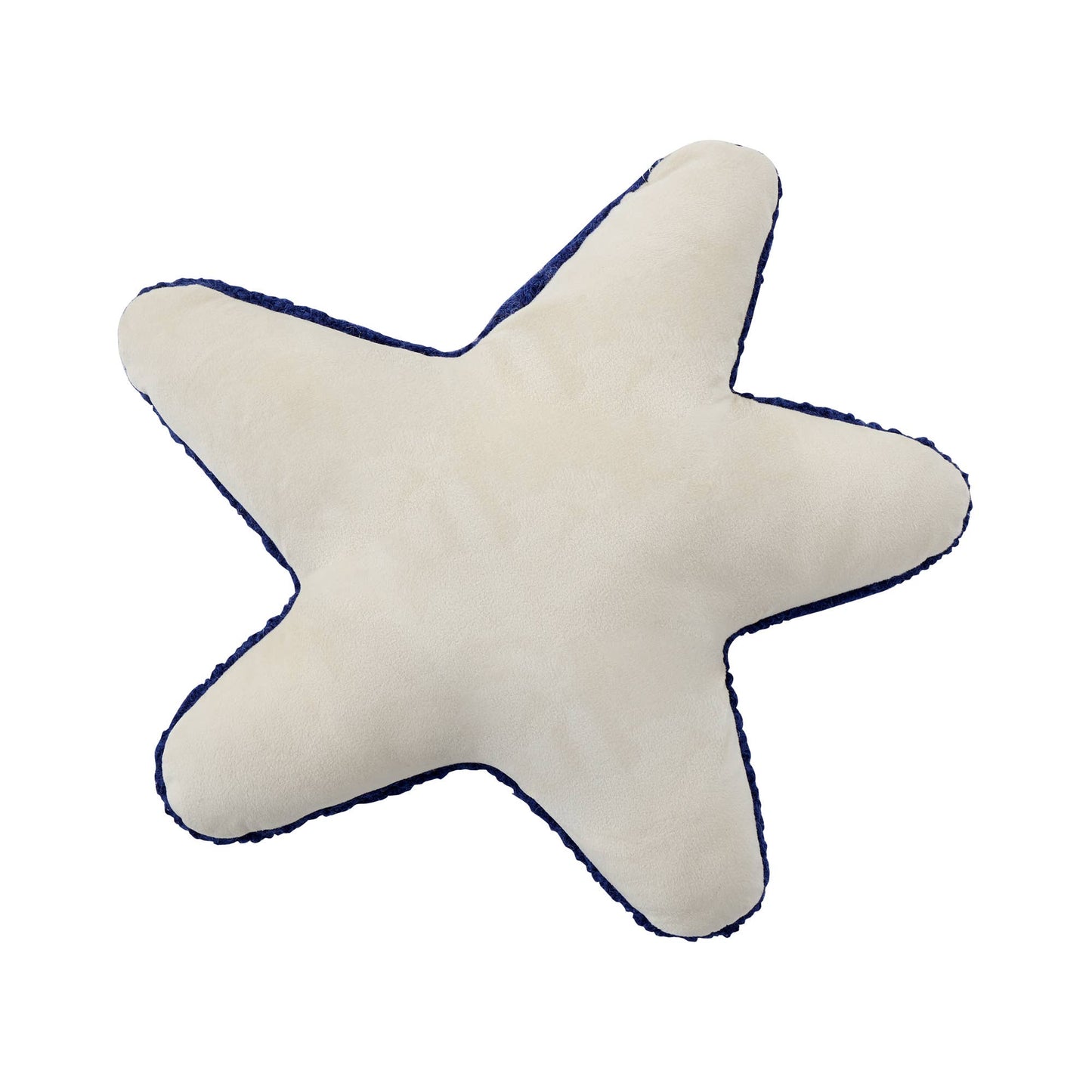 Peking Handicraft- Shaped Starfish Hook Pillow-Navy