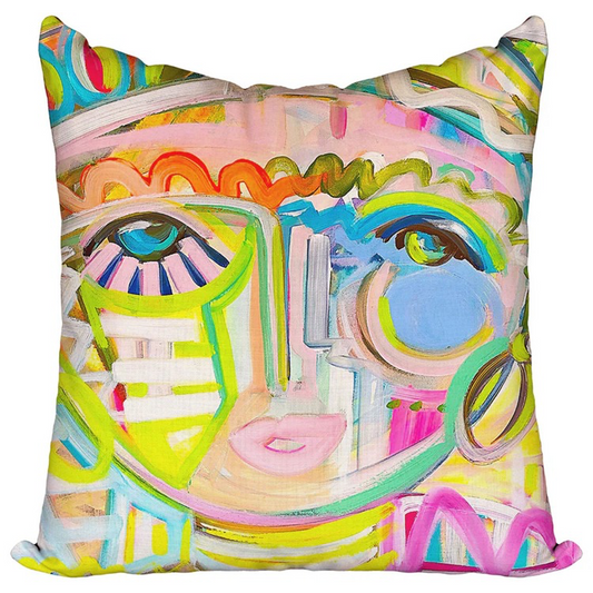 Windy O'Connor - Tropicana Outdoor Pillow