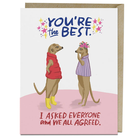 Hachette Book Group - You're the Best Thank You Card