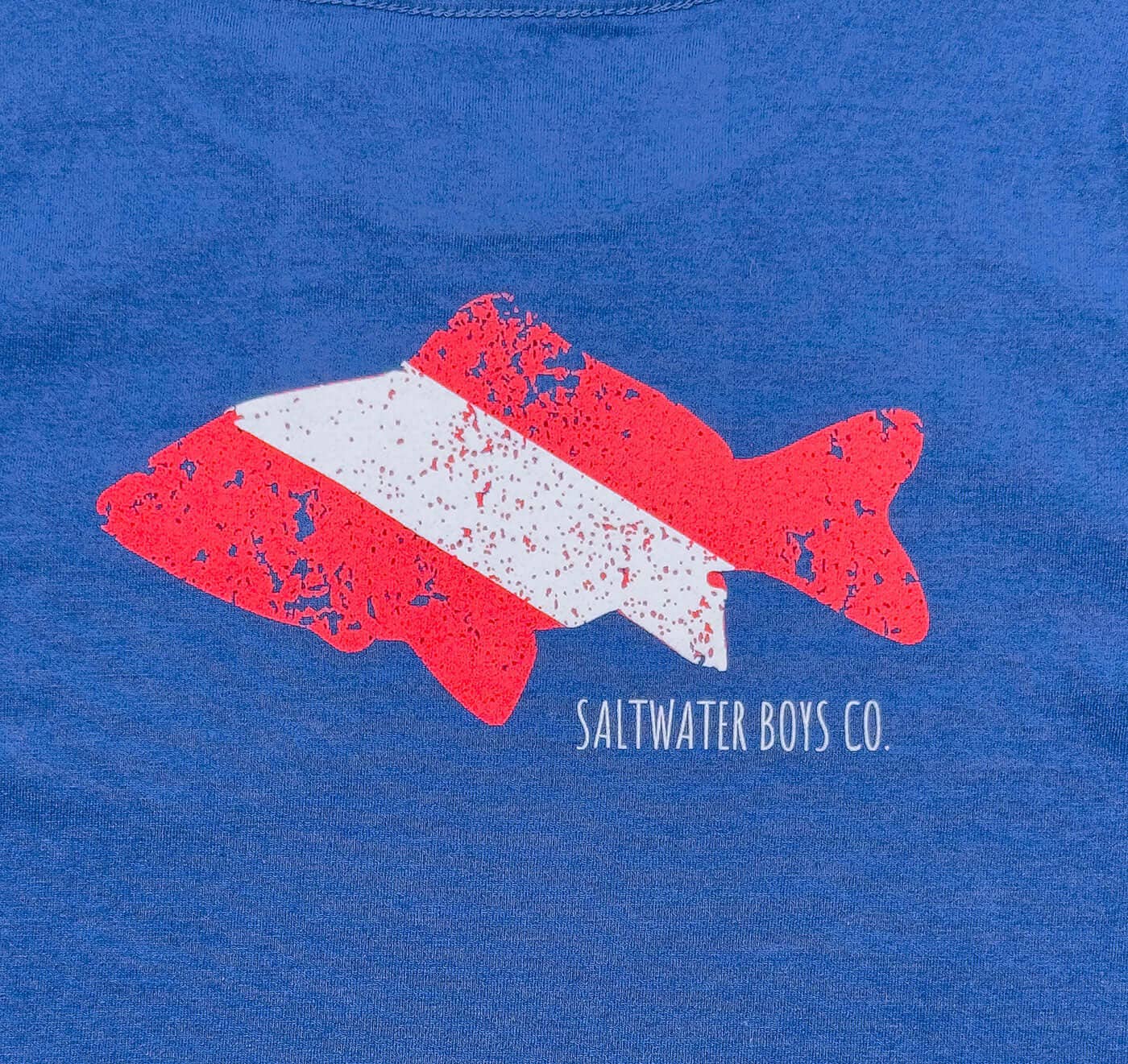 Saltwater Boys Company - Dive Flag Boys Graphic Tee SS Navy