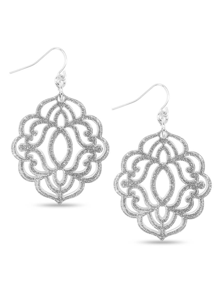 ZENZII Jewelry - Baroque Resin Drop Earring
