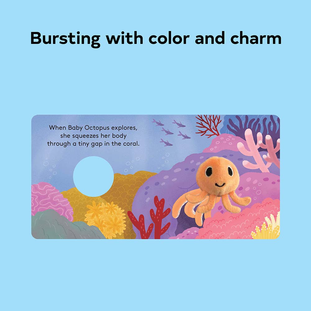 Chronicle Books - Baby Octopus: Finger Puppet Book