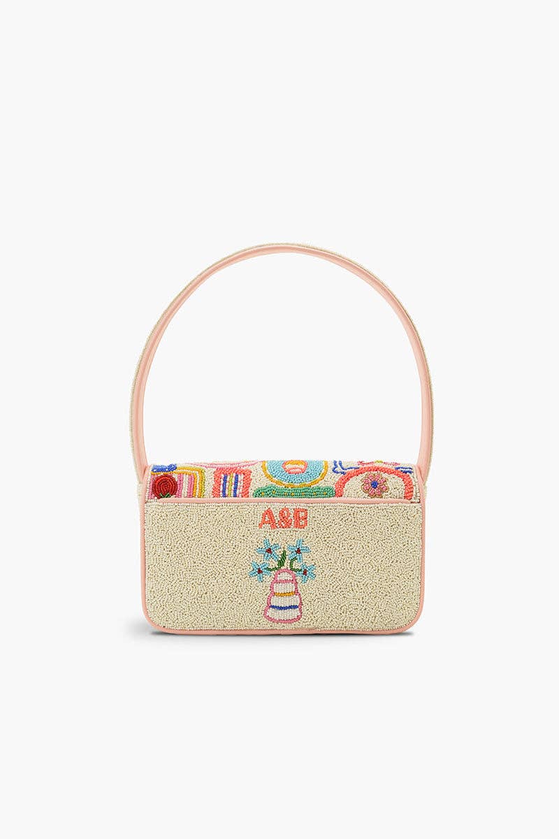 America & Beyond - Ultimate Summer Vacay Beaded Shoulder Bag