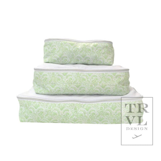 TRVL Design - Packing Squad - Packing Cubes Batik Leaf