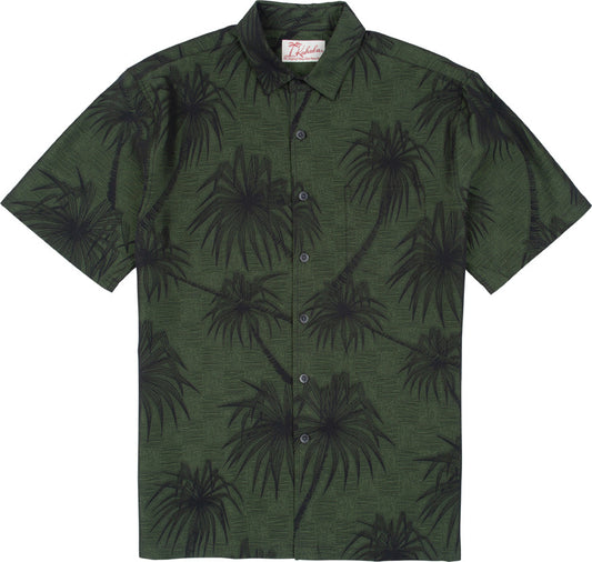 Lauhala Jacquard SS Shirt - Black