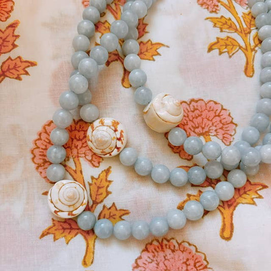 driftaway jewelry - Blue Jean Shell Necklace