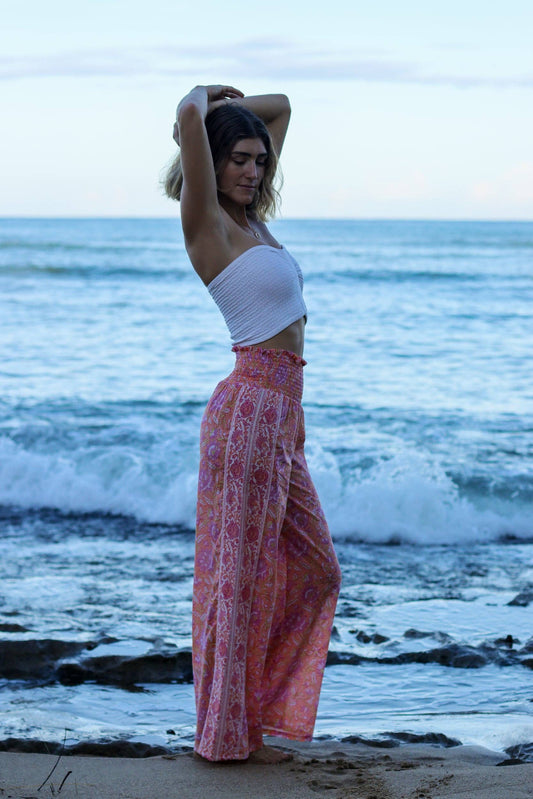 Amara Pant-Tangerine Sky