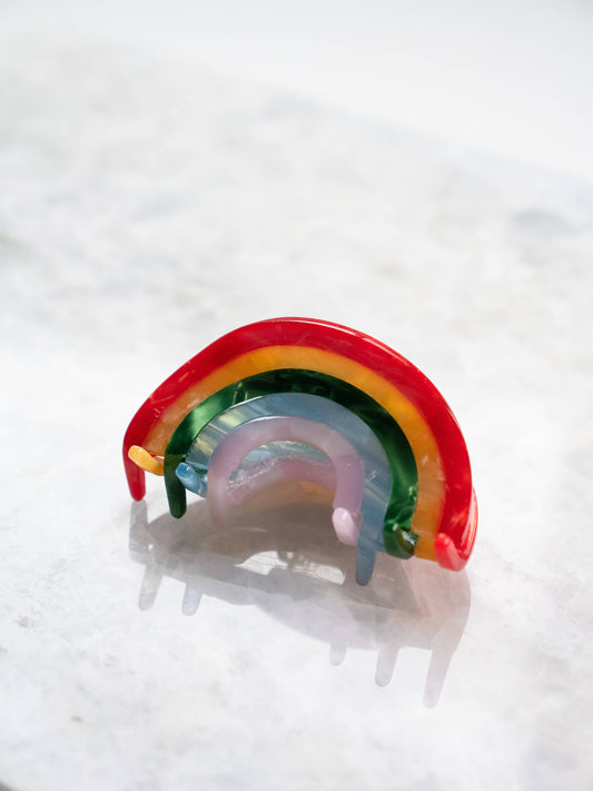 Haven - Eco Friendly Rainbow Hair Clip, Medium