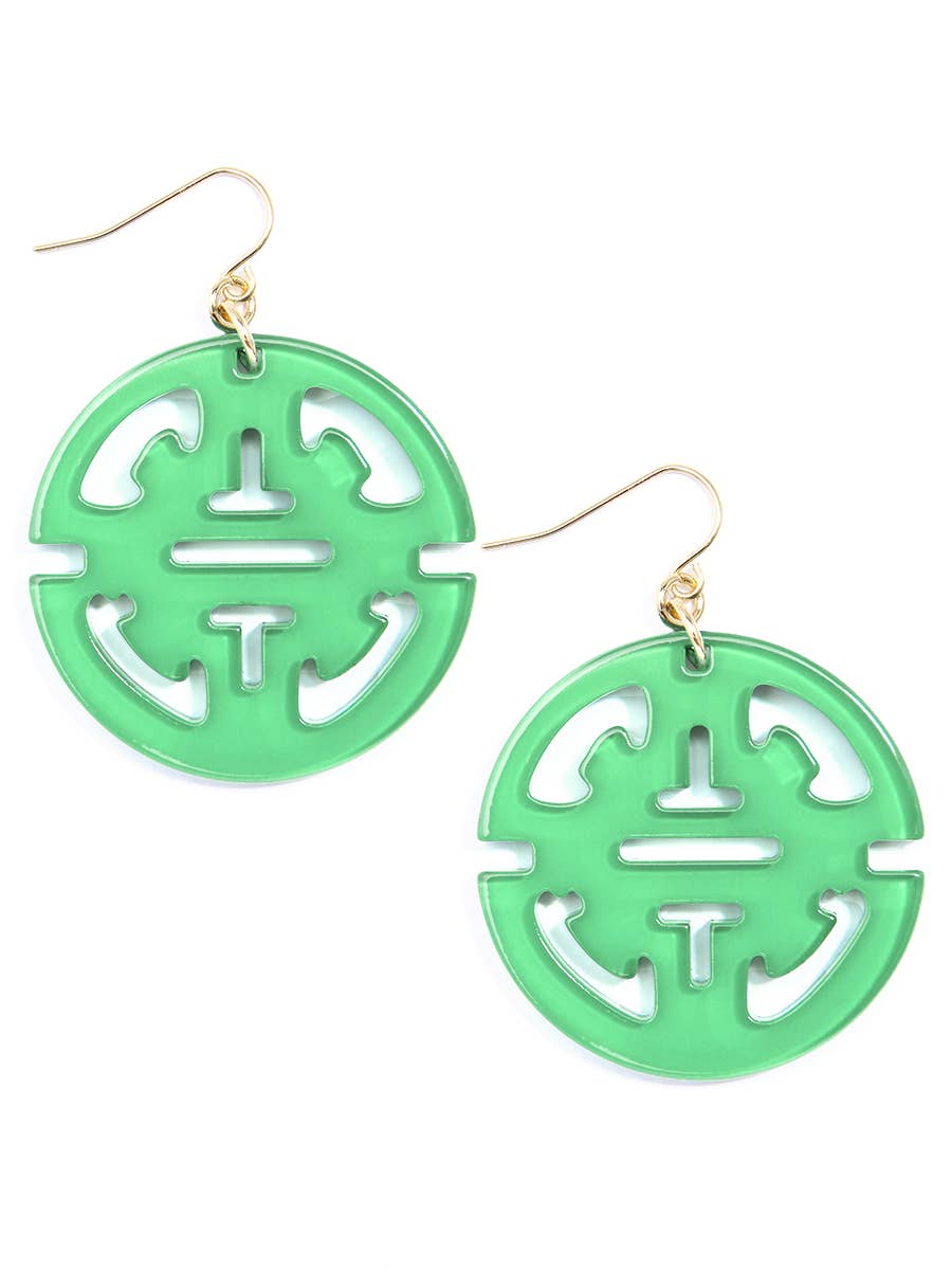 ZENZII Jewelry - Traveling Resin Drop Earring