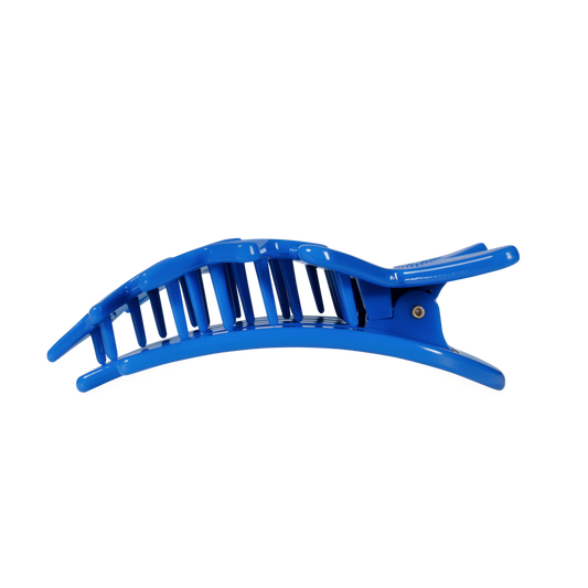 TELETIES - Flat Hair Clip | Large | Blue Shooting Star
