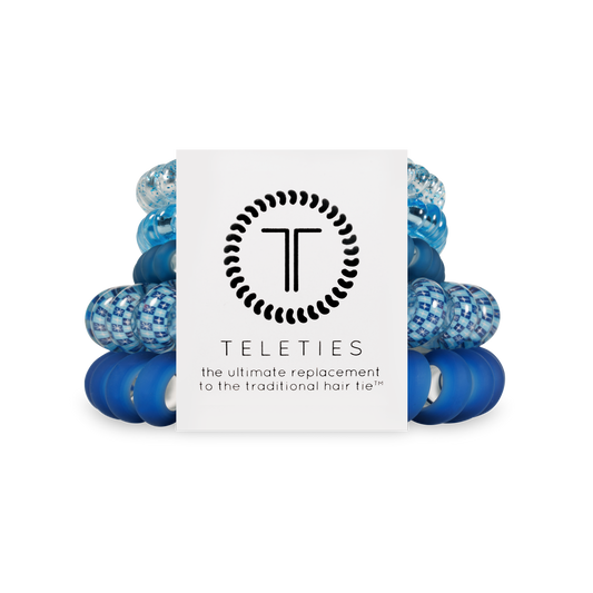 TELETIES - Spiral Hair Coils | Mix Pack | Mazel! Hair Ties