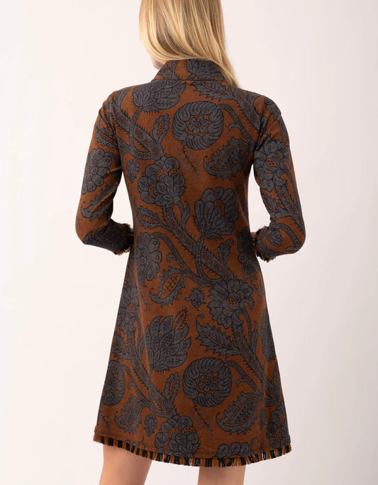Spartina 449 - Nora Fringe Dress Tabby Vine