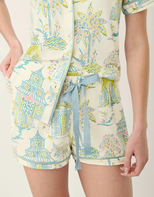 Spartina 449 - Flagler Teal Pajama Short
