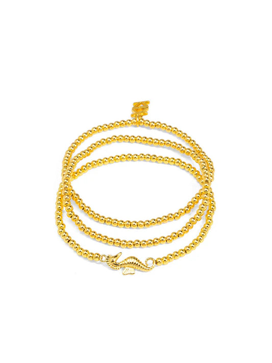 Zenzii- Seahorse Charm Bracelet