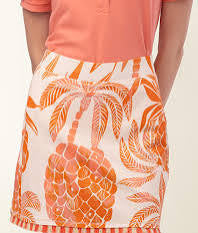Spartina - Fringe Skort Castillo Pineapples